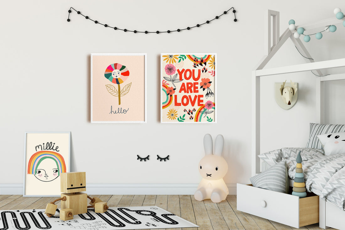 Hello Flower - Art Print