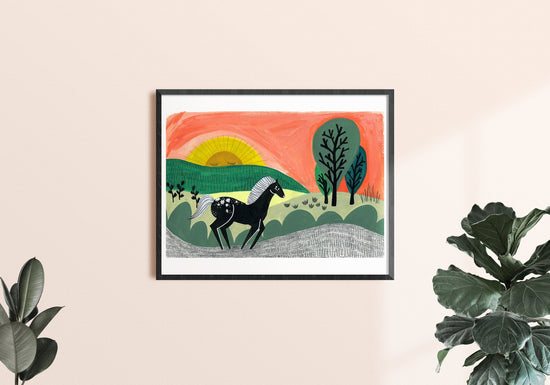 Black Beauty - Art Print