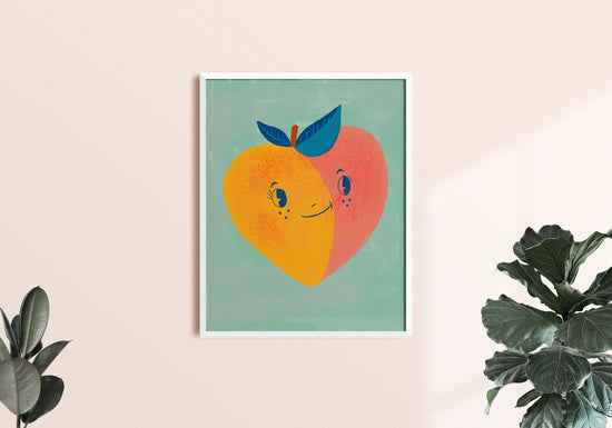 Peachy Keen - Art Print
