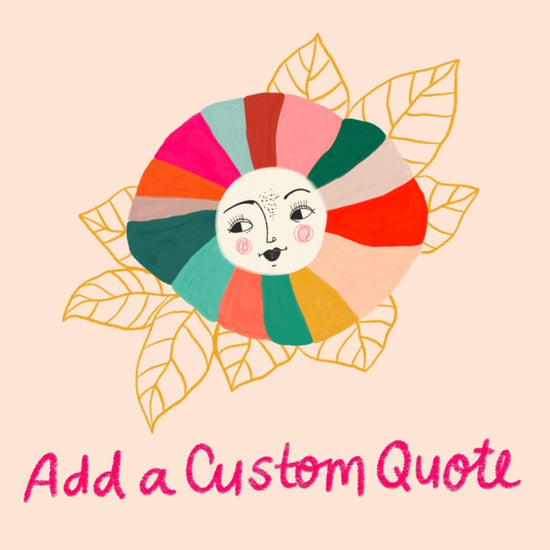 Add a custom quote
