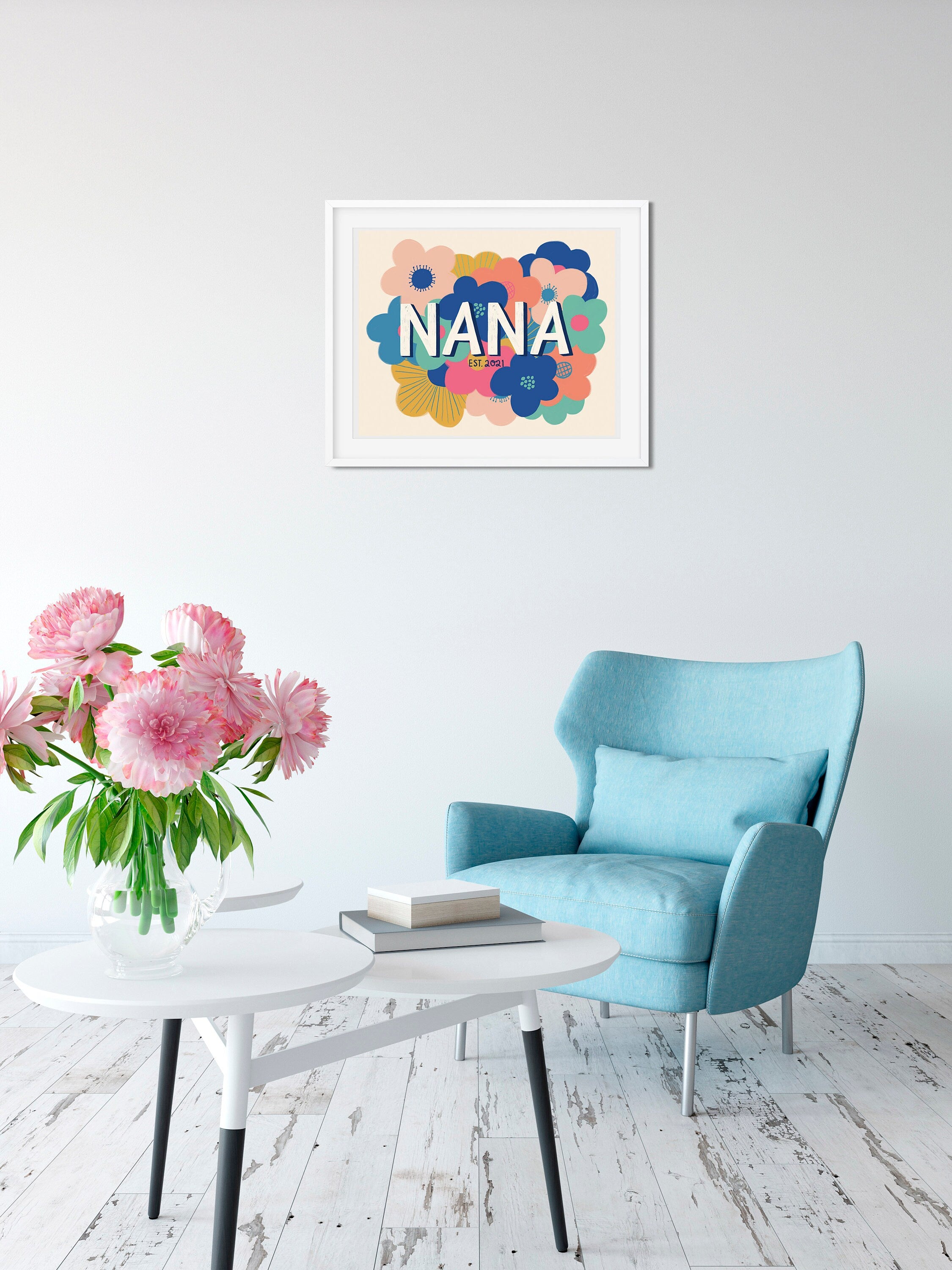Personalized Mama Art Print