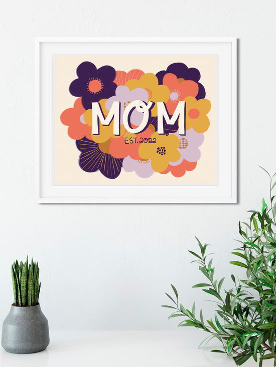 Personalized Mama Art Print