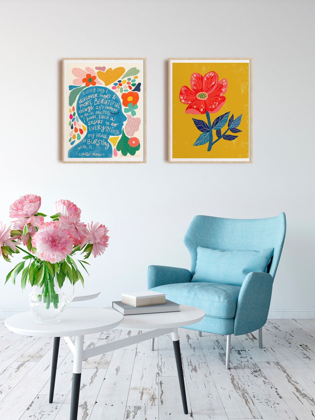 Colorful Art Print Set