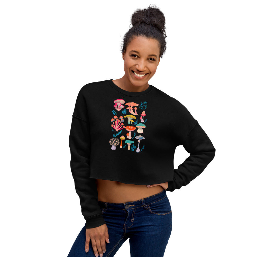 Mushroom Crop Sweatshirt